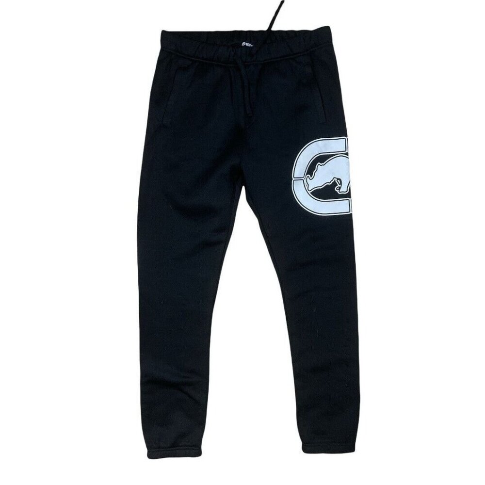Ecko Unltd Logo Jogger Large Black NWOT with‎ Pockets RLT5-16-CL